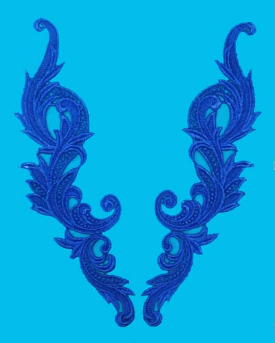 Páros csipke rátét